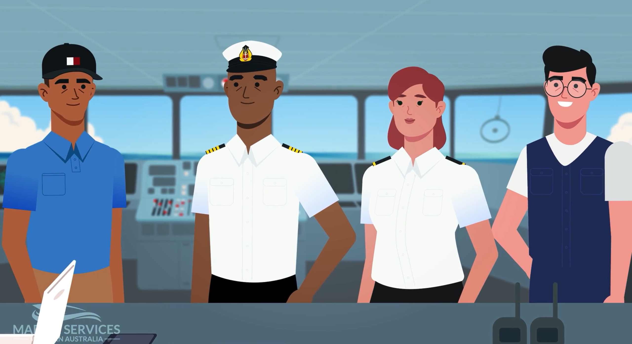 Master Pilot Exchange — Coming into Port